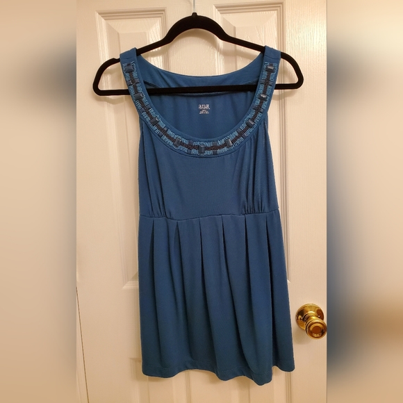 a.n.a Beaded tank top with back bow XL - Picture 6 of 15